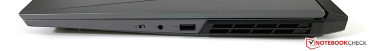 Rechterzijde: E-Shutter voor webcam, 3,5 mm stereo, USB-A 3.2 Gen.1