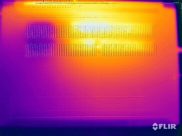 Stresstest bij oppervlaktetemperatuur (boven)