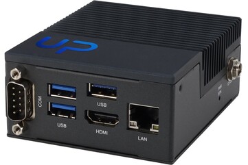 De UP TWLS Edge mini PC. (Afbeeldingsbron: Aaeon)