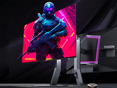 De Agon Pro AG246FK6 en Agon Pro AG276UZD zouden uiteindelijk wereldwijd verkrijgbaar moeten zijn, voorheen afgebeeld. (Afbeeldingsbron: AOC)