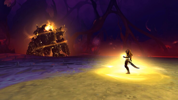 Een baasgevecht in World of Warcraft: Midnight. (Blizzard Entertainment)