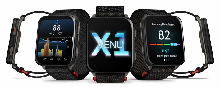 De Garmin Venu X1 smartwatch. (Afbeelding bron: Garmin)