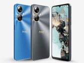 De HTC Wildfire E5 Plus is verkrijgbaar in blauw en zwart. (Afbeeldingsbron: HTC)