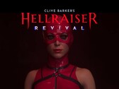Er wordt een banner getoond voor Clive Barkers Hellraiser: Revival