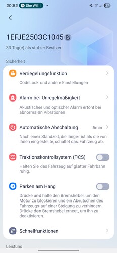 Ninebot F3 Pro-app