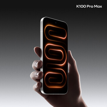 De K100 Pro Max in „Golden White“