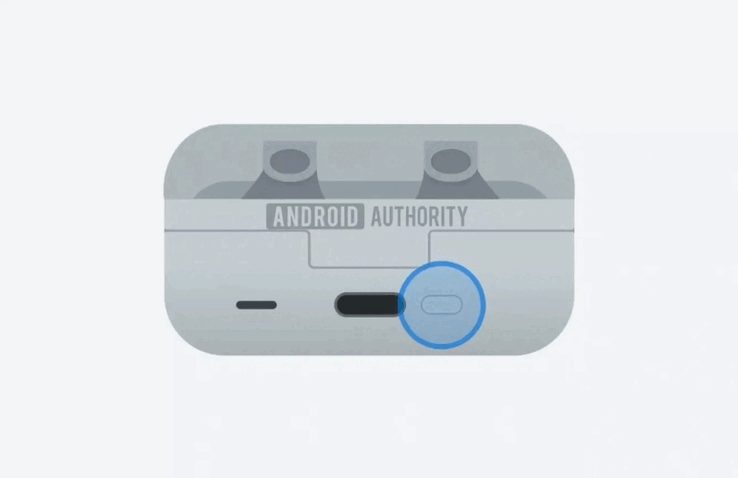 Galaxy Buds 4 Pro oplaadetui (Afbeelding Bron: Android Authority)