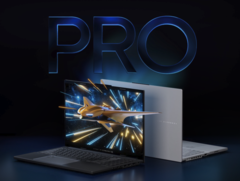 ASUS verkoopt de Vivobook Pro 15 OLED in grijs en zilver in Europa, en alleen grijs in het Verenigd Koninkrijk. (Afbeeldingsbron: ASUS)