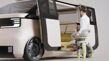 Toyota's Walk Me autonome stoel met vier poten (bron: Toyota)