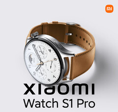 De Xiaomi Watch S1 Pro zal debuteren in China. (Afbeelding bron: Xiaomi)
