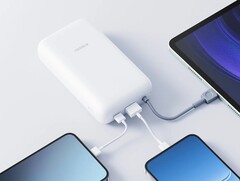 Xiaomi&#039;s Power Bank 20000 (geïntegreerde kabel) (foto) is nu verkrijgbaar in Spanje. (Afbeeldingsbron: Xiaomi)