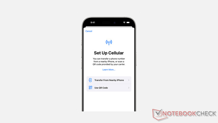 Uw fysieke SIM omzetten naar eSIM op Apple (Afbeelding Bron: Apple)