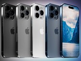 Een render van iPhone 15 Pro. (Bron: 9to5Mac)