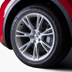 De Model Y Gemini wieldoppenkit. (Afbeeldingsbron: Tesla)