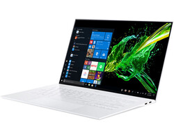 De Acer Swift 7 SF714-52T-76MR, testtoestel voorzien door notebooksbilliger.de