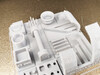 Dunne wanden, overhangen en rondingen beheerst door de 3D-printer