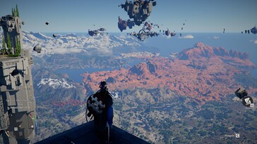 De open wereld is gigantisch