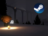 Als speler in Easy Driving Co. rijdt u door kronkelige wegen in een aftandse kei-truck. Afgebeeld - een ingame screenshot met het Steam-logo erop (bron: Steam - Bewerkt)