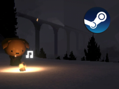 Als speler in Easy Driving Co. rijdt u door kronkelige wegen in een aftandse kei-truck. Afgebeeld - een ingame screenshot met het Steam-logo erop (bron: Steam - Bewerkt)