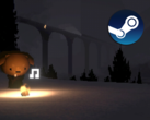 Als speler in Easy Driving Co. rijdt u door kronkelige wegen in een aftandse kei-truck. Afgebeeld - een ingame screenshot met het Steam-logo erop (bron: Steam - Bewerkt)