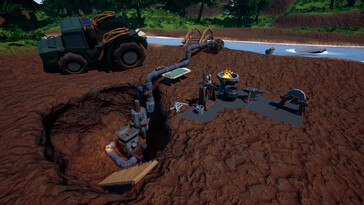 Een afbeelding van een machine in Hydroneer.