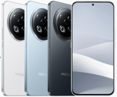 De Meizu Note 16 Pro is verkrijgbaar in wolkenwit, lichtblauw en stergrijs (Afbeelding bron: Meizu)