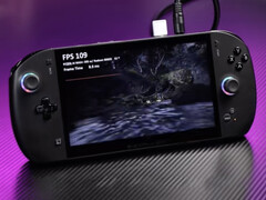 De OneXFly Apex speelt Black Myth: Wukong op 1080p met een AMD Ryzen AI Max+ 395 APU. (Afbeeldingsbron: One-Netbook)