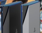 Een PlayStation 6-consoleconcept toont een slankere versie van de PS5 met een hoekiger ontwerp. (Afbeelding bron: Yanko Design/PlayStation - bewerkt)
