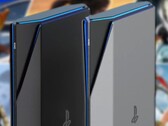 Een PlayStation 6-consoleconcept toont een slankere versie van de PS5 met een hoekiger ontwerp. (Afbeelding bron: Yanko Design/PlayStation - bewerkt)