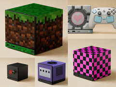 Een assortiment van verschillende door de gemeenschap ontworpen Steam Machine-skins van de r/Steam-subreddit. (Afbeeldingsbron: r/Steam)