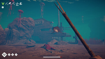 Een afbeelding waarop een haai te zien is in „Survival: Fountain of Youth“.