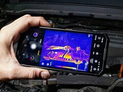 G3 Pro: Smartphone met warmtebeeldcamera. (Afbeeldingsbron: AGM)