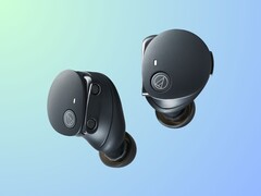 Met het paar magneten op elke oordop kunt u het paar samenvoegen om ze uit te schakelen (Afb. bron: Audio Technica)