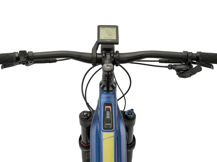 De EL Kahuna is voorzien van een LCD-scherm