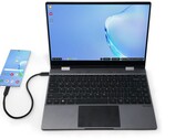 Android 16 zal smartphones in een desktopmodus laten werken, vergelijkbaar met de Nexdock (afbeelding). (Afbeeldingsbron: Nexdock)