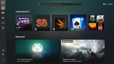 Xbox volledig-scherm modus