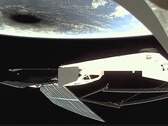SpaceX-satelliet vangt een glimp op van de zonsverduistering (afbeelding: Starlink/X)