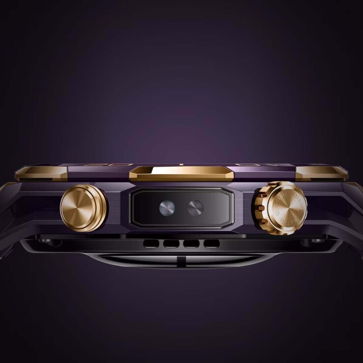 De Huawei Watch Ultimate Design Royal Gold smartwatch. (Afbeeldingsbron: Huawei)