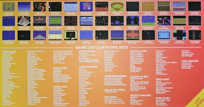 Een overzicht van de 200 opgenomen spellen (Afbeelding bron: Marc Zander, Notebookcheck)