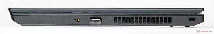 Audiocombinatiepoort, USB-A 3.0, Kensington-slot