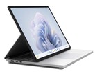De Surface Laptop Studio 2 past het ontwerp van zijn voorganger aan. (Afbeelding bron: @rquandt &amp; WinFuture)