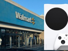 Op het moment van schrijven is de Xbox Series S online verkrijgbaar bij Walmart. (Afbeeldingsbron: Microsoft, Unsplash, bewerkt)