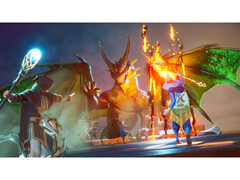 Een screenshot van Runescape Dragonwilds die de unieke en kleurrijke visuele stijl van het spel laat zien. (Afbeelding Bron: Steam)