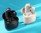 De Sennheiser Accentum Open, afgebeeld in zwart en crème, heeft een totale batterijlevensduur van 28 uur. (Afbeeldingsbron: Sennheiser)