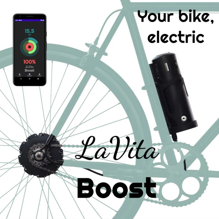 De Boost e-bike ombouwset. (Beeldbron: Boost by La Vita)