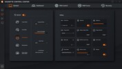 Gigabyte Control Center - hoofdmenu