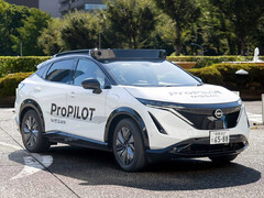 Nissan Ariya prototype met ProPilot robotaxi kit. (Afbeeldingsbron: Nissan)