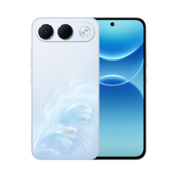 De Oppo A7 Pro in Surfing Blue.