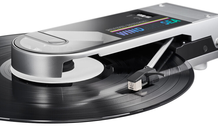 De Sound Burger kan overal tot 12 uur lang platen afspelen op zijn oplaadbare batterij. (Afbeeldingsbron: Audio-Technica)