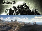 Banner voor Fallout 3 en The Elder Scrolls 6 getoond